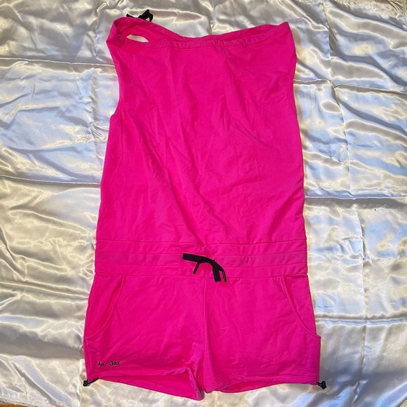 Jo and Jax Romper Hot Pink Size Adult Medium - Picture 1 of 6
